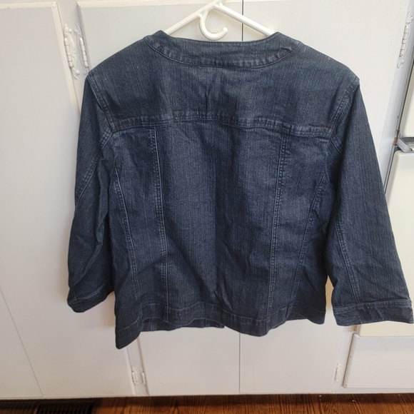 JM Collection Denim Jacket - Picture 5 of 9